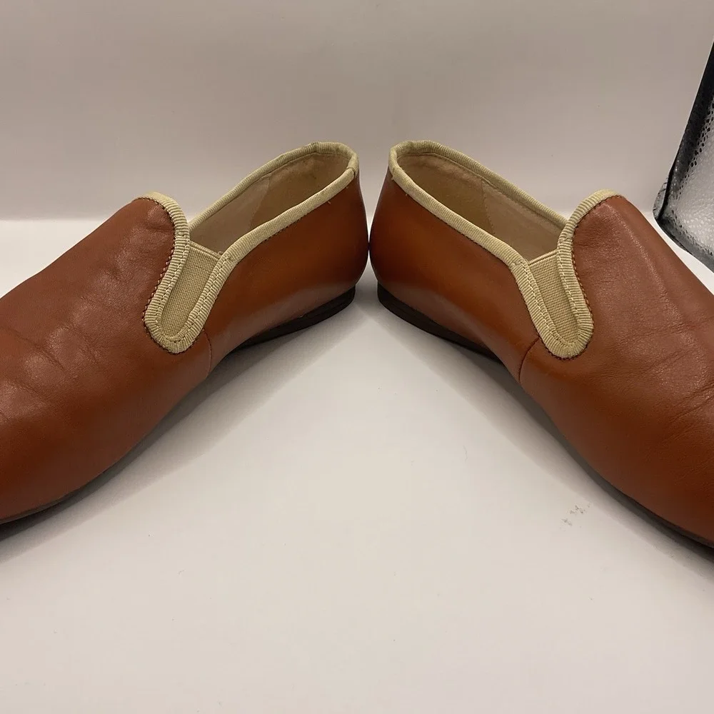 Venettini Hand Made Taylor 39 3/1 16 11 17 US Size 9 Brown Loafers